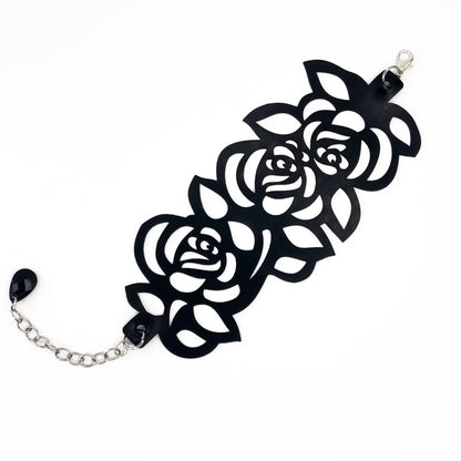 Pulseira Rosas - Beleza florescente no teu pulso